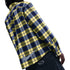 Nike Sb Flannel Koston Ls Shirt Chemise - Midnight Navy / Yellow - Streetart.fr